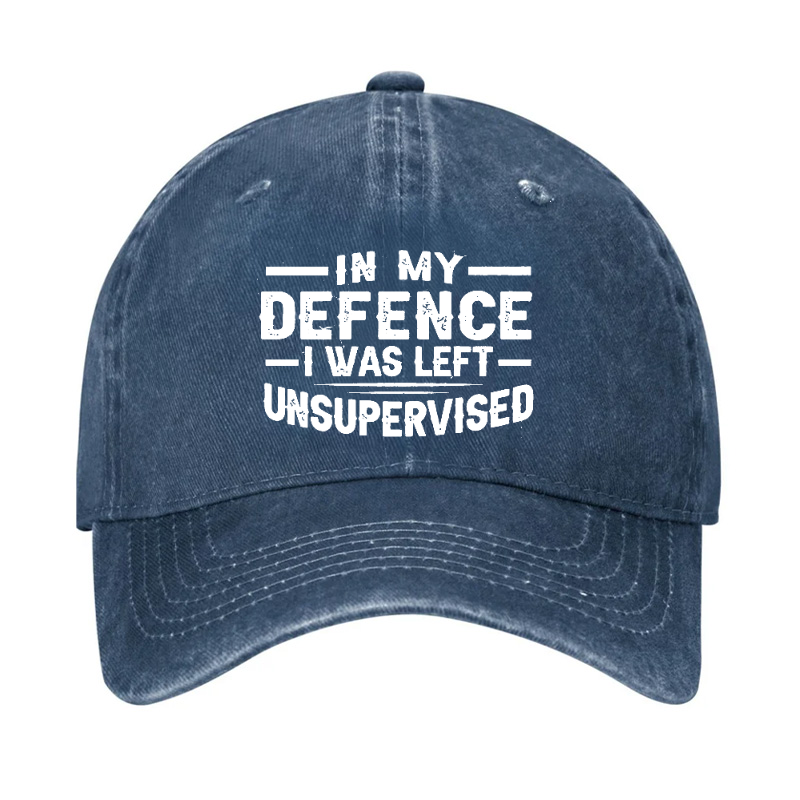 In My Defence I Was Left Unsupervised Hat