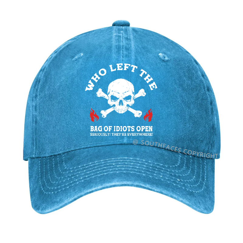 Who Left The Bag Of Idiots Open? Hat