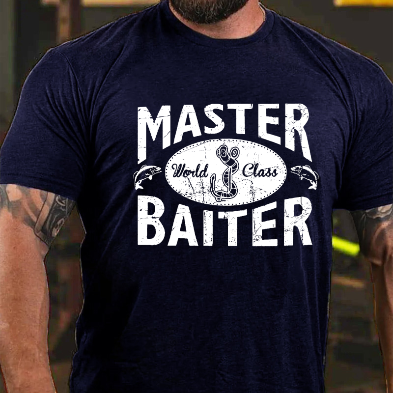 Master Baiter Funny Fishing T-shirt