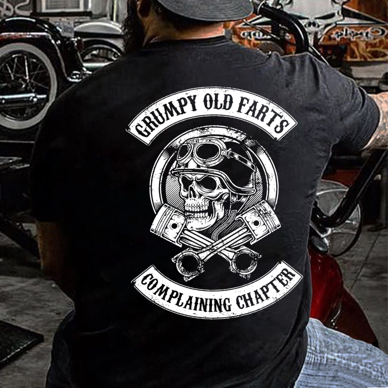 Grumpy Old Fart Complaining Chapter T-shirt