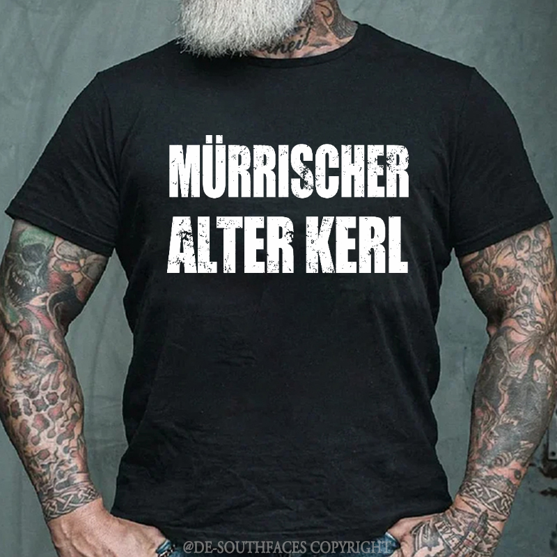 Mürrischer alter Kerl T-Shirt