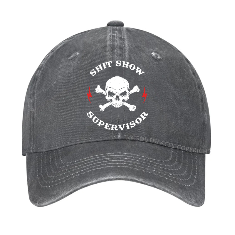 Shit Show Supervisor Funny Hat