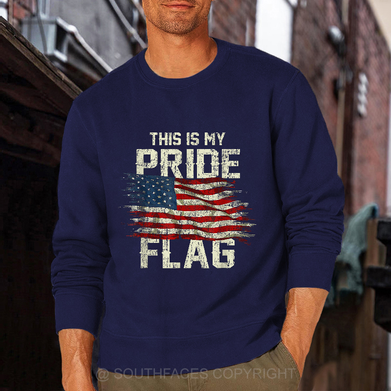 This Is My Proud Flag 4th of July Sweatshirt