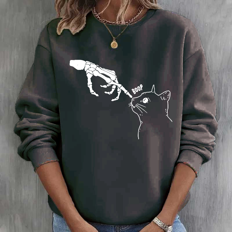 Funny Cat I Can Hear You But I'm Listening Sweatshirt