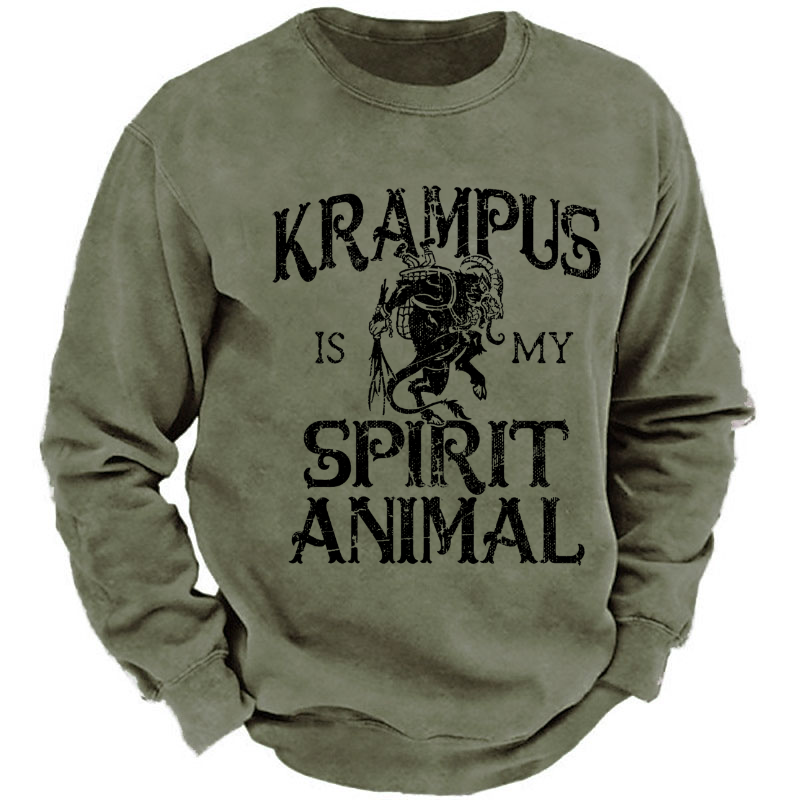 Krampus Is My Spirit Animal Sweatshirt
