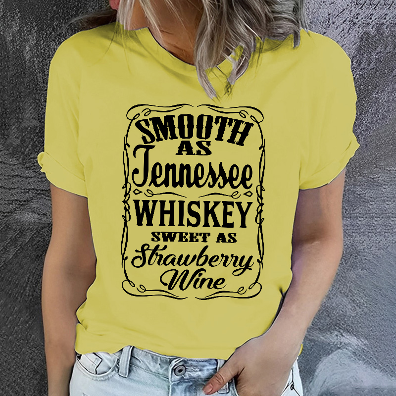 Smooth As Tennessee whiskey T-shirt