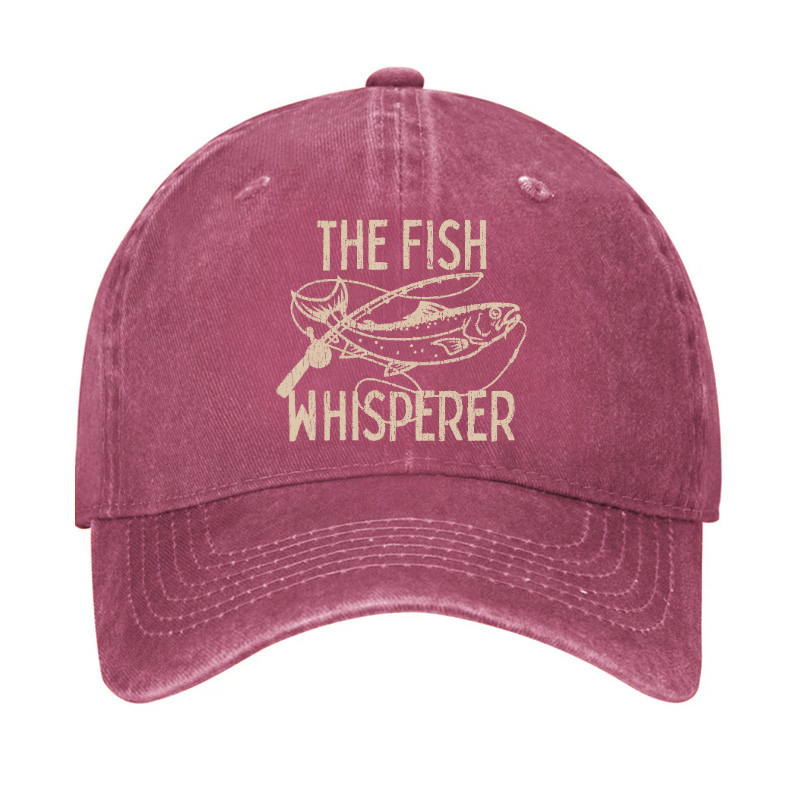 The Fish Whisperer Funny Fishing Hat
