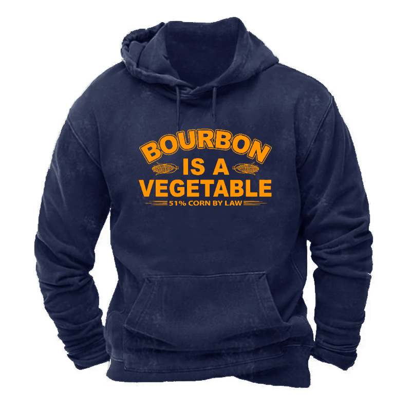 Bourbon Is A Vegetable 51% Corn By Law Hoodie