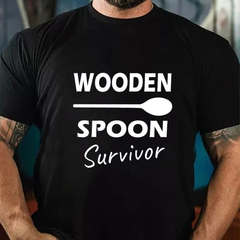 Wooden Spoon Survivor Men's T-Shirt