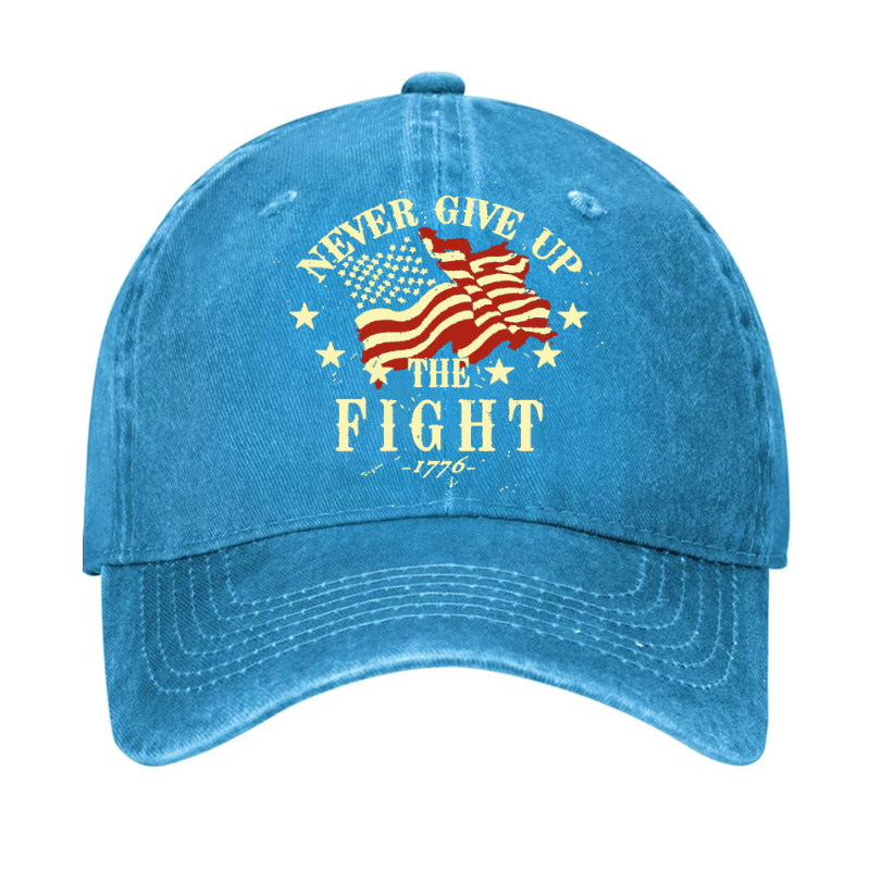 Never Give Up The Fight Hat
