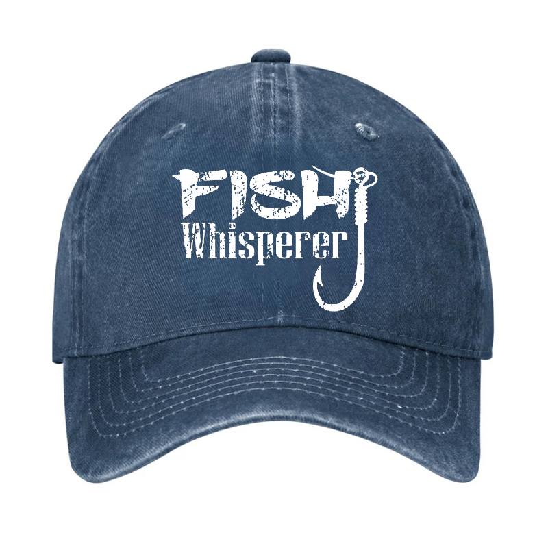 Fish Whisperer Funny Fishing Hat
