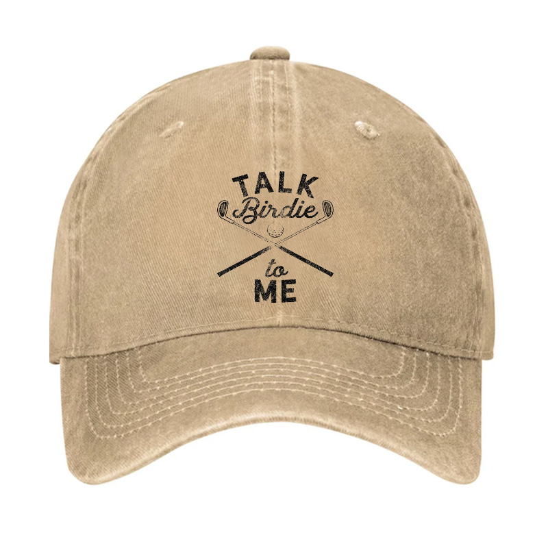 Talk Birdie to Me Funny Golf Hat