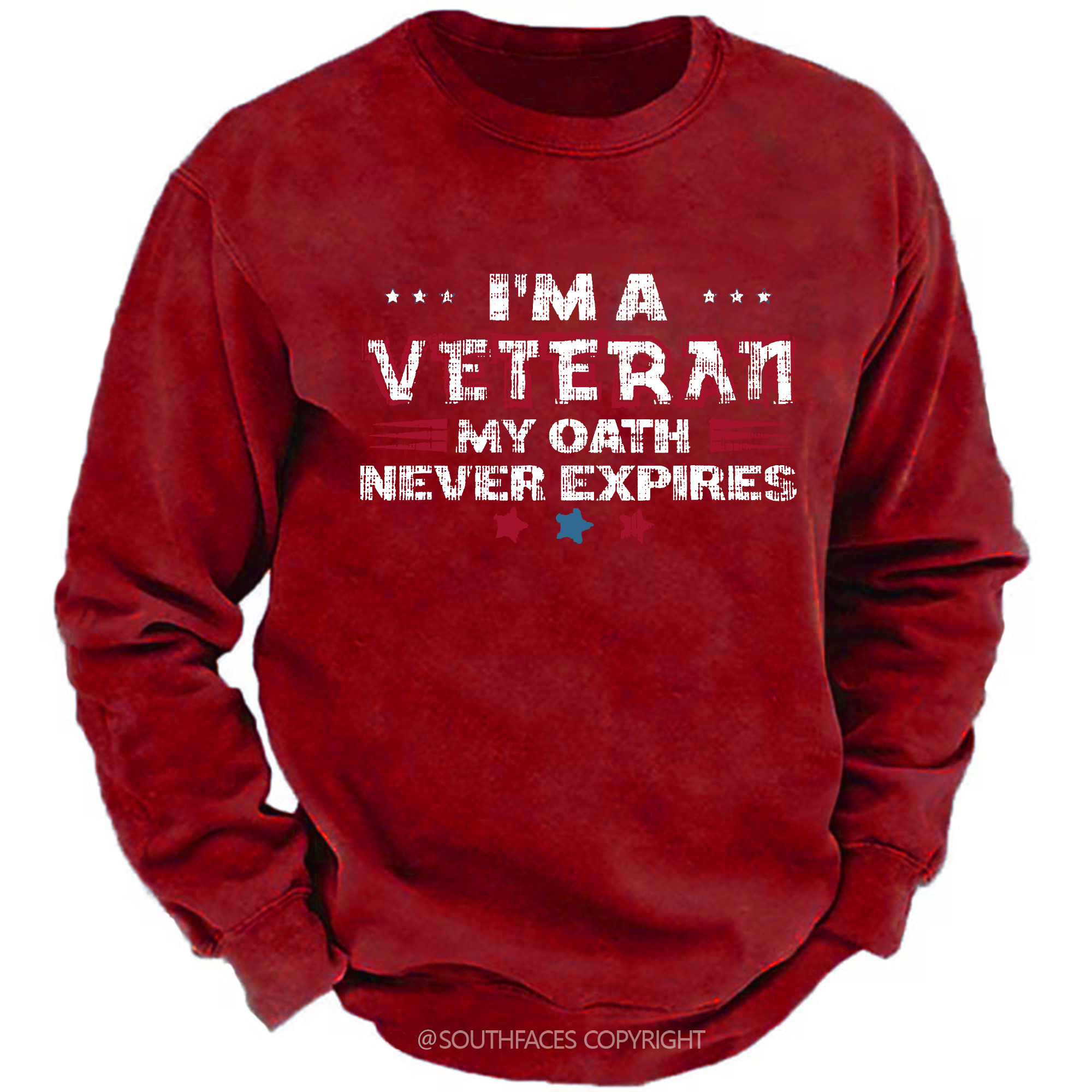 I'm A Veteran My Oath Never Expires Sweatshirt