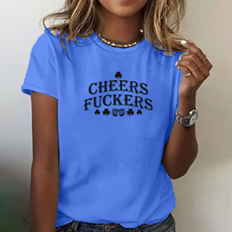 CheersFuckers women T-shirt