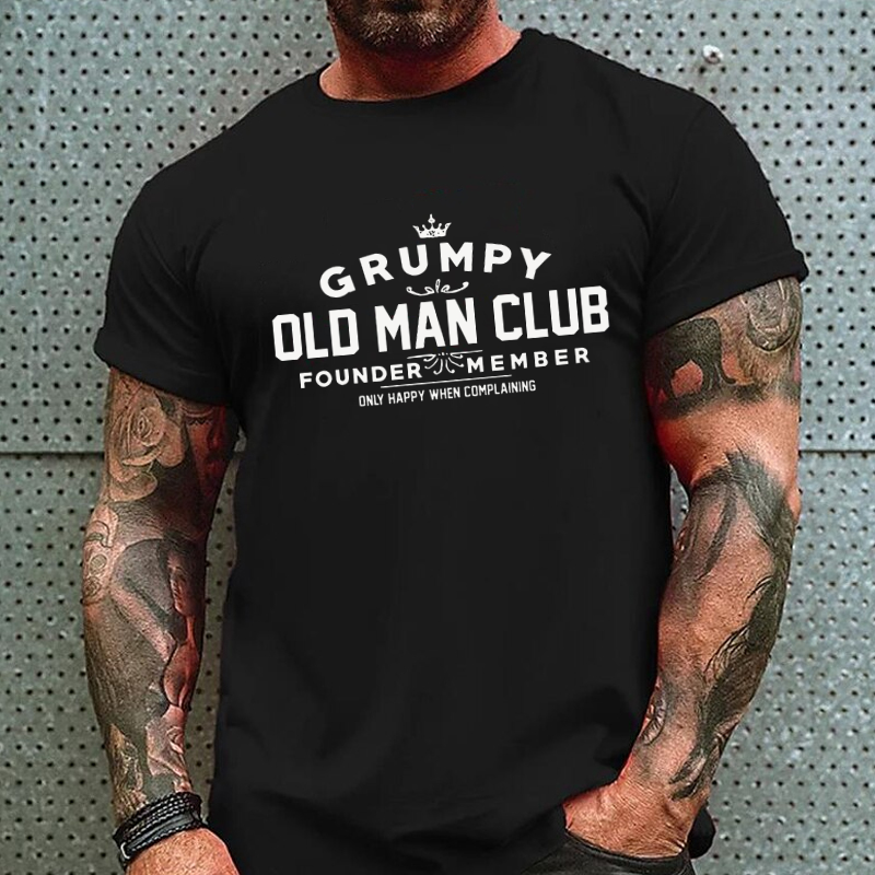 Grumpy Old Man Club T-shirt