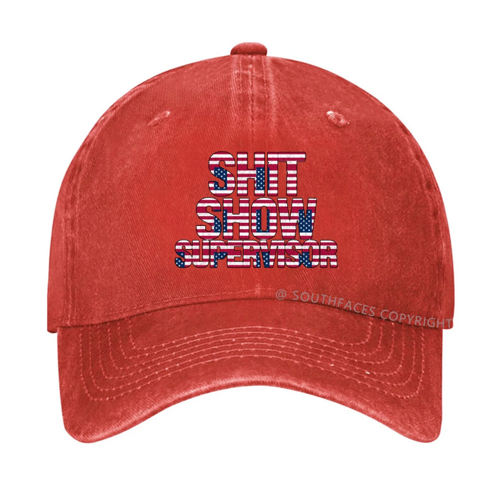 Shit Show Supervisor Funny Hat