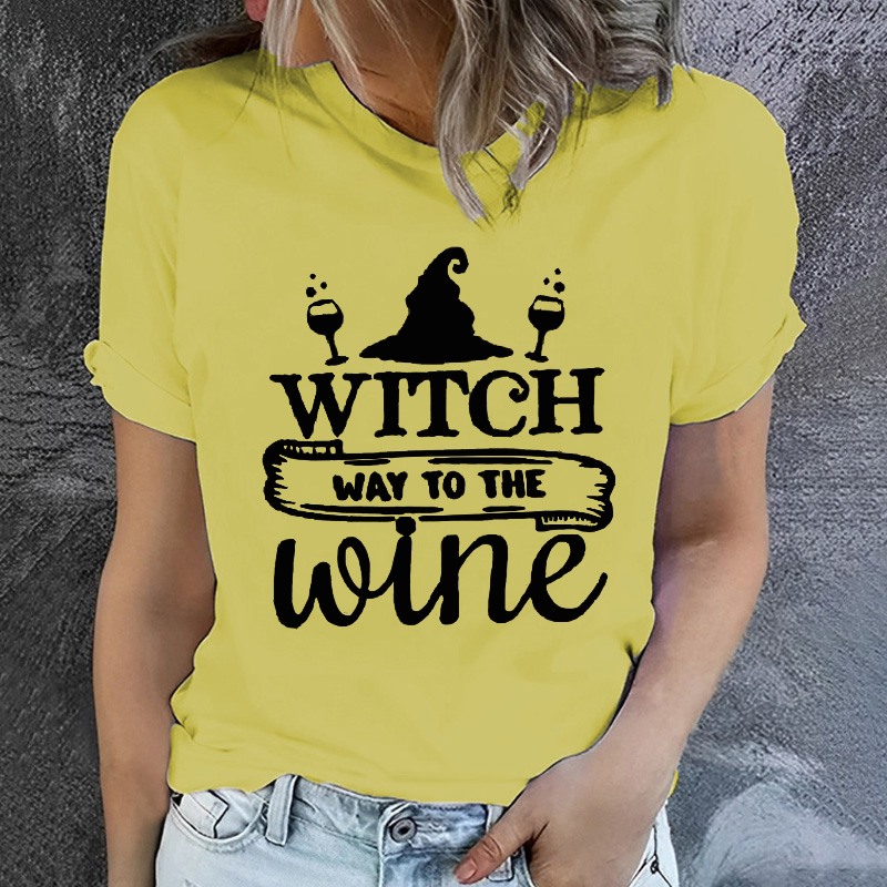 Witch Way To The Wine T-shirt