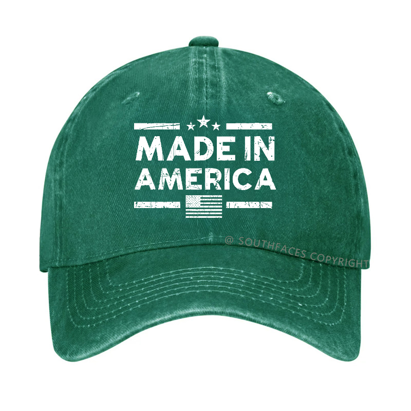 Made In America USA Flag Hat