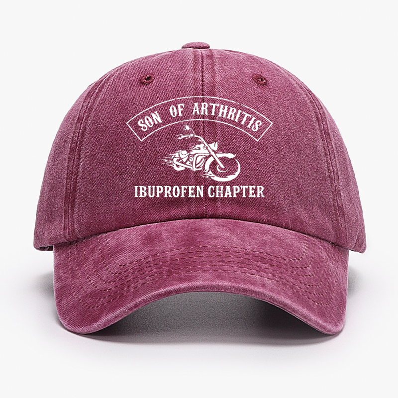 Sons Of Arthritis Ibuprofen Chapter Funny Biker Hat