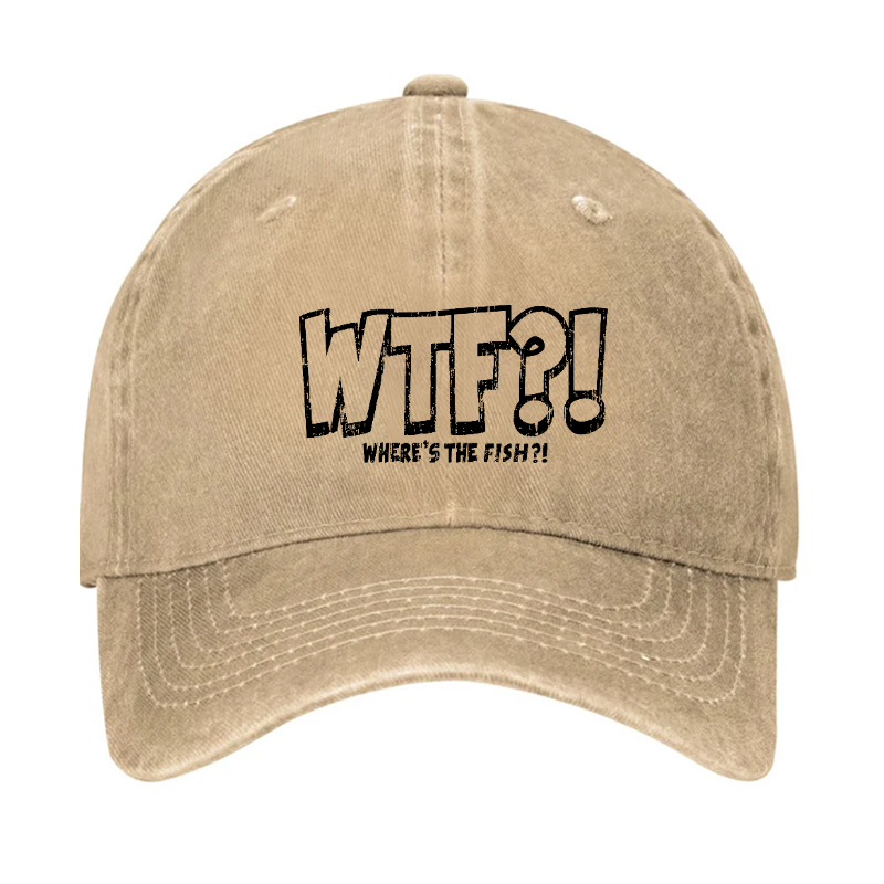 Wtf Where's The Fish Funny Hat